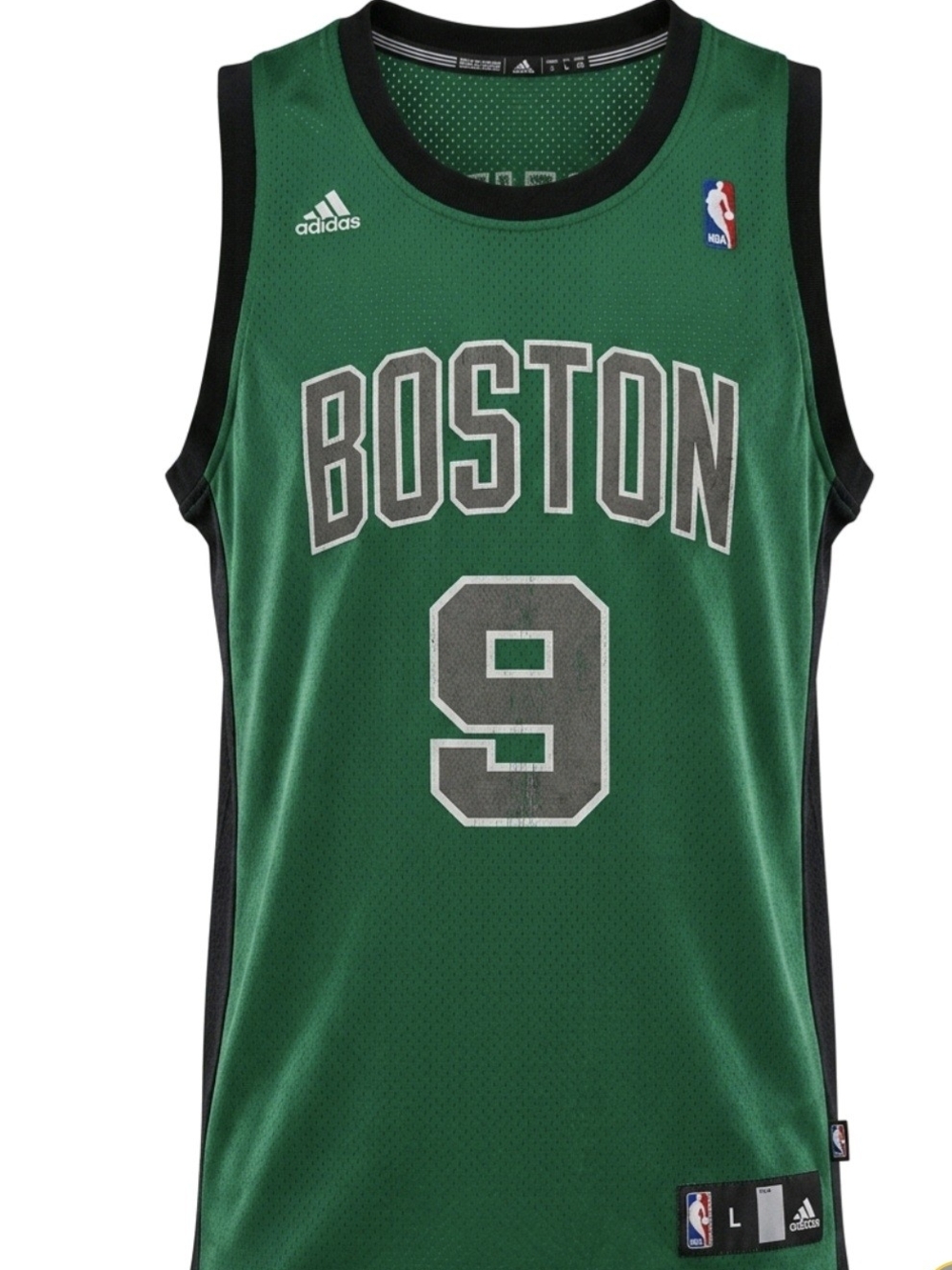 Vintage adidas Boston Celtics  Green Rajon Rondo  #9 Basketball Jersey Size L